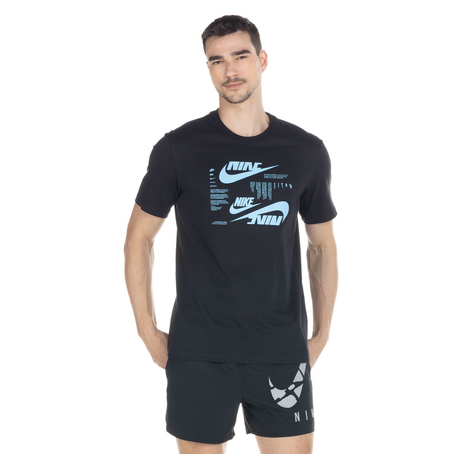 Camiseta Nike Manga Curta Sportwear Club Ssnl - Masculina