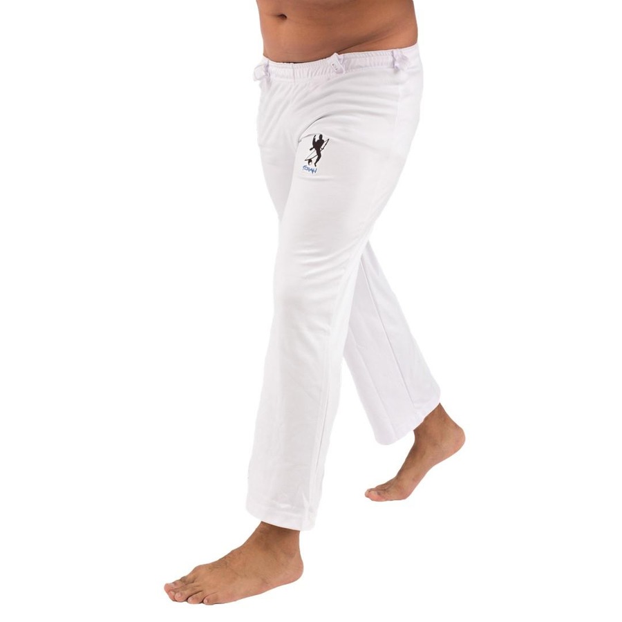 calça branca masculina capoeira