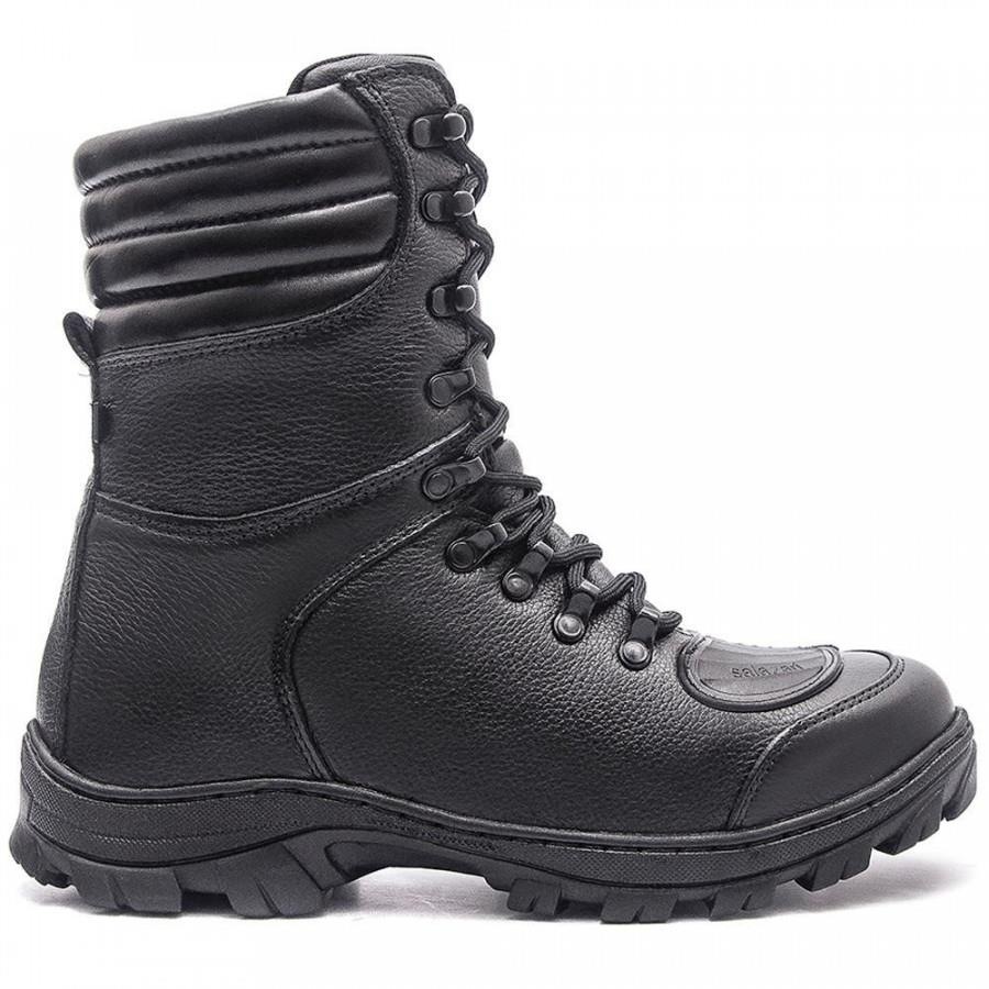 bota coturno masculino salazari motociclista