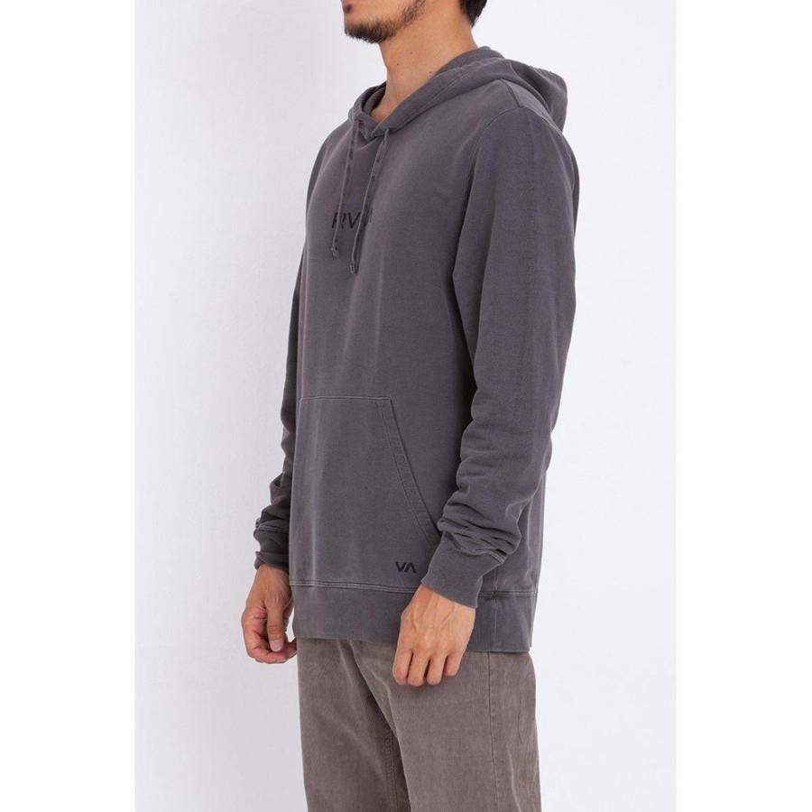 rvca zip up moletom com capuz