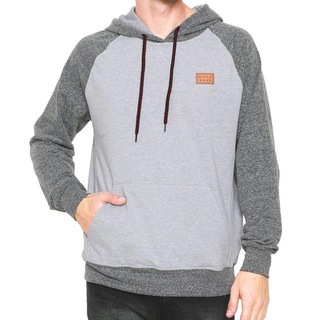 Moletom Com Capuz H2H Masculino - Slim Fit Com Bolso Canguru | Preto