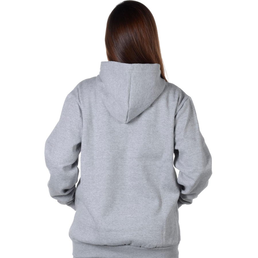 women's funnel neck moletom com capuz