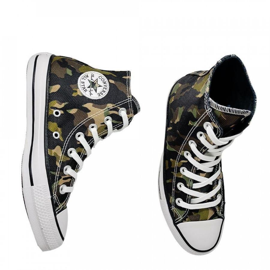 all star camuflado cano alto