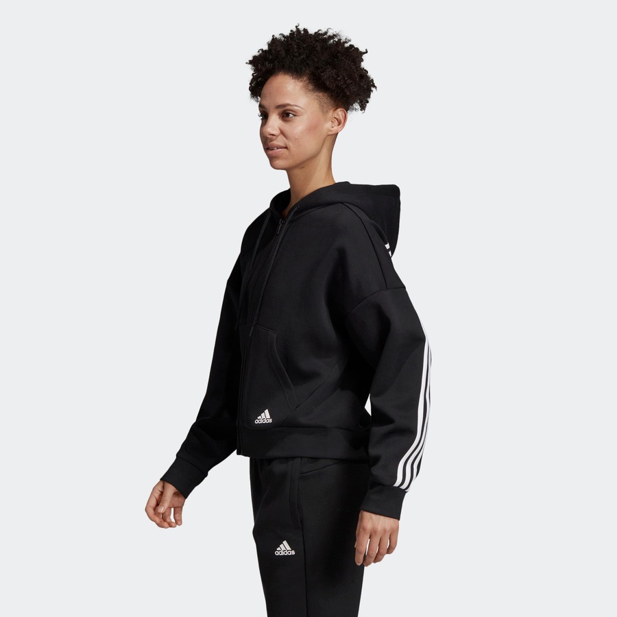 jaqueta adidas mh 3s dk hd feminina