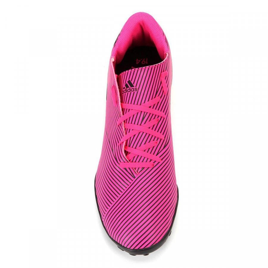 chuteira adidas nemeziz society rosa