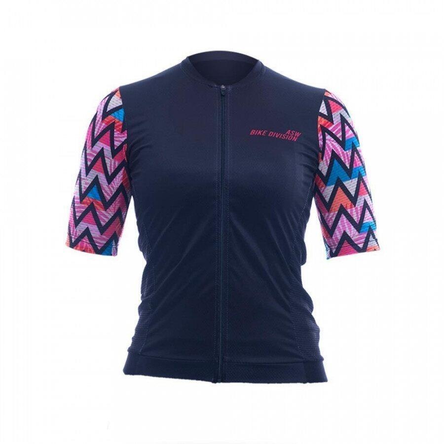 camisa ciclismo asw feminina