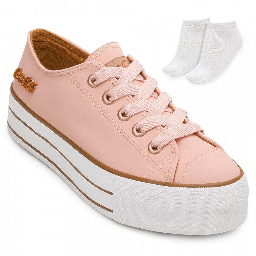 tênis flatform feminino