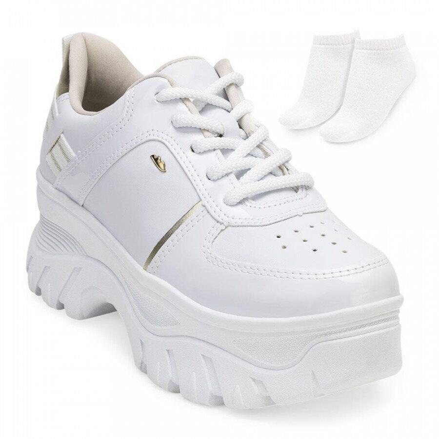 tênis chunky laminado dakota