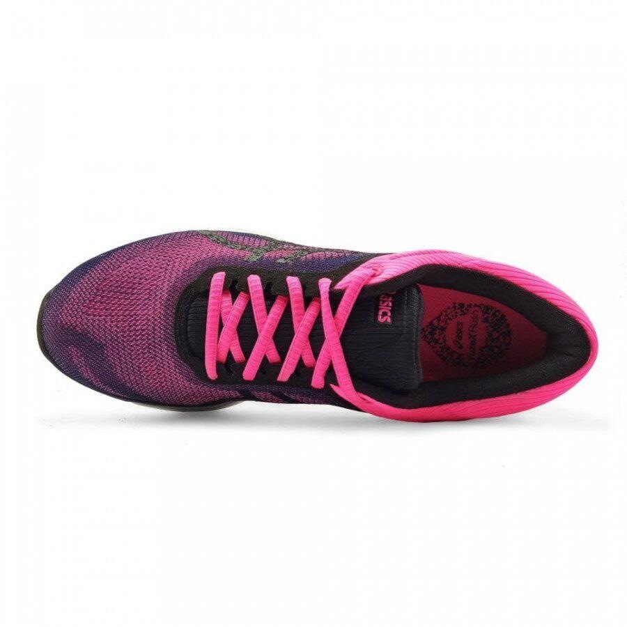 tênis asics fuzex rush rosa