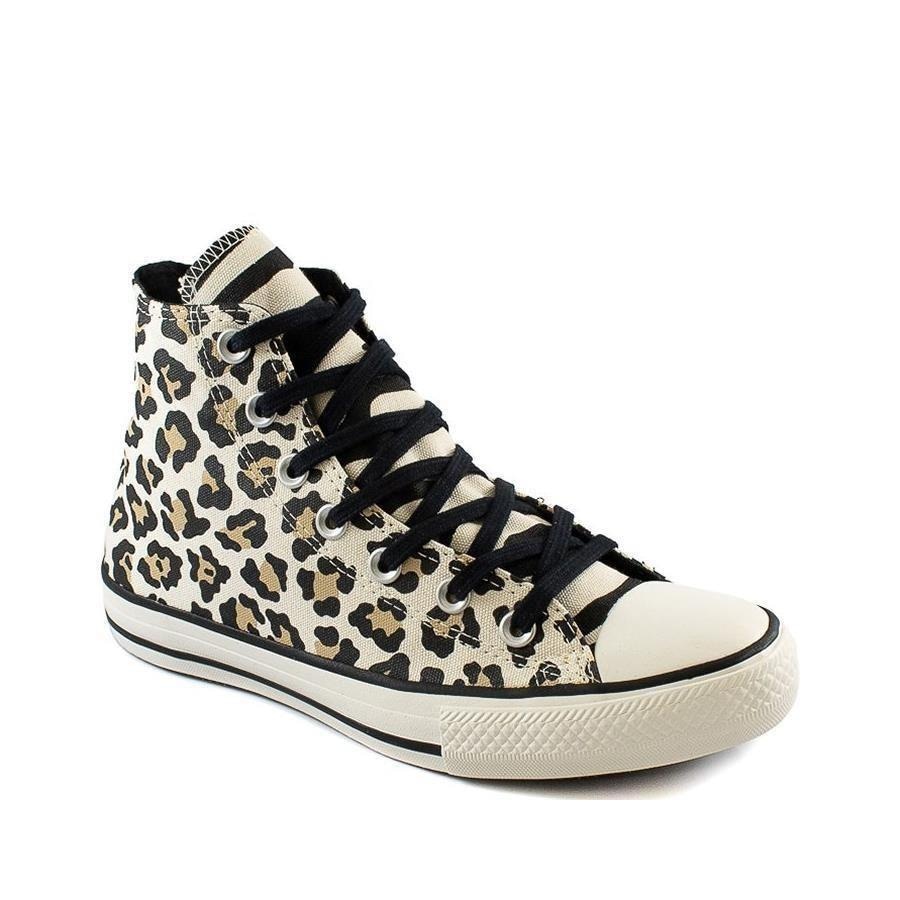 converse cano alto animal print