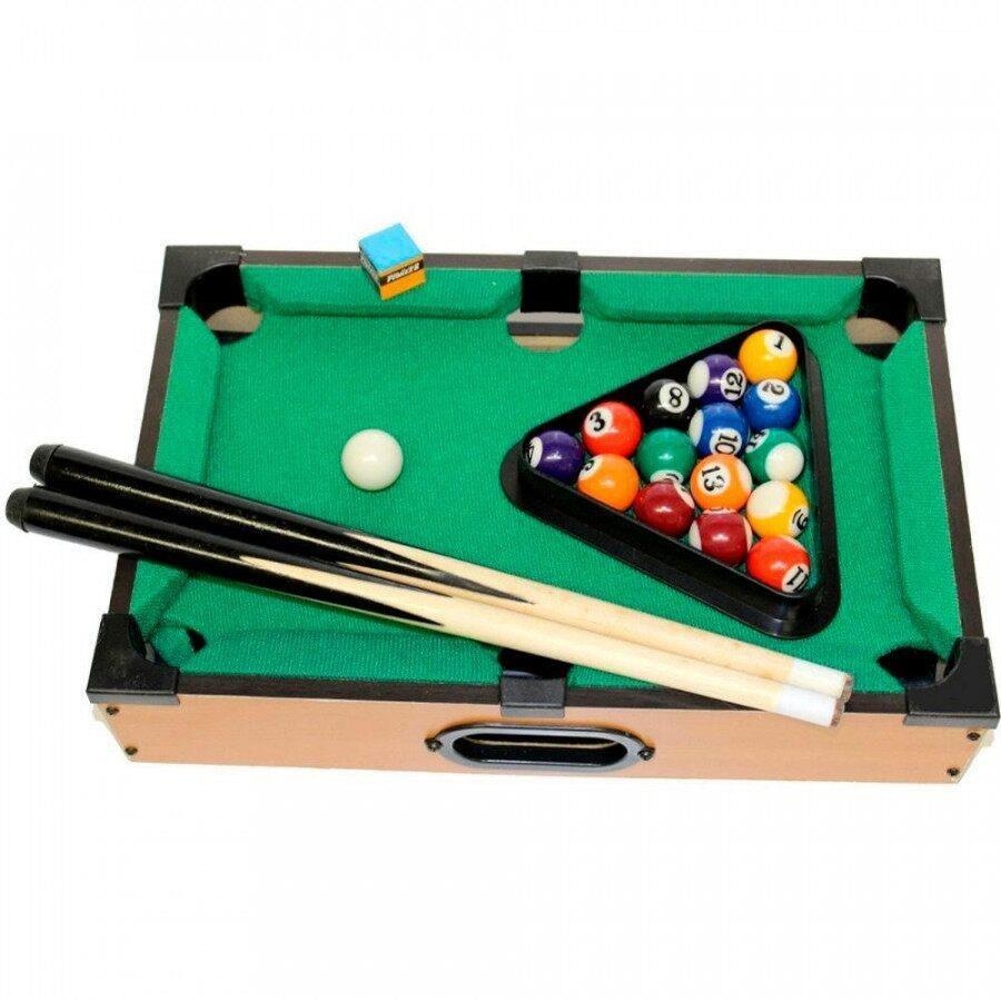 Jogo de Sinuca Bilhar de Mesa Brilho Diamante - 51x31x10cm - Centauro
