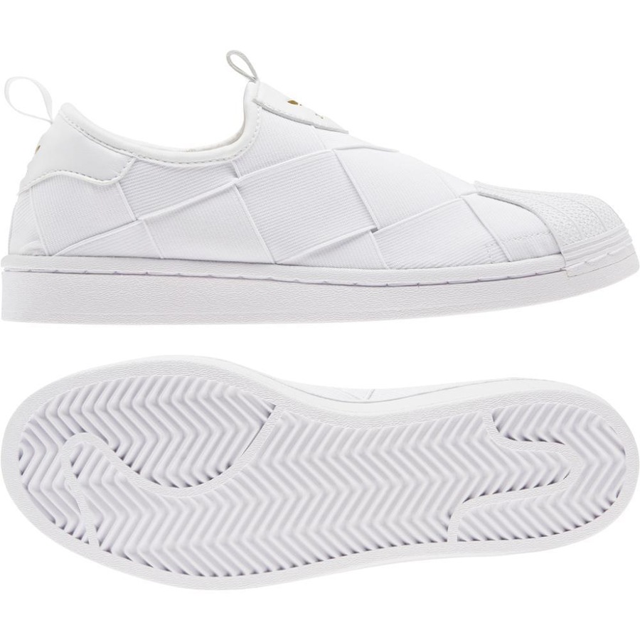 tenis adidas superstar slip on preto centauro