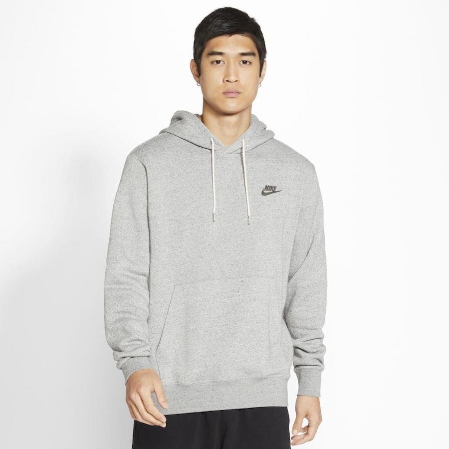 men's pullover moletom com capuz nike sportswear club fleece