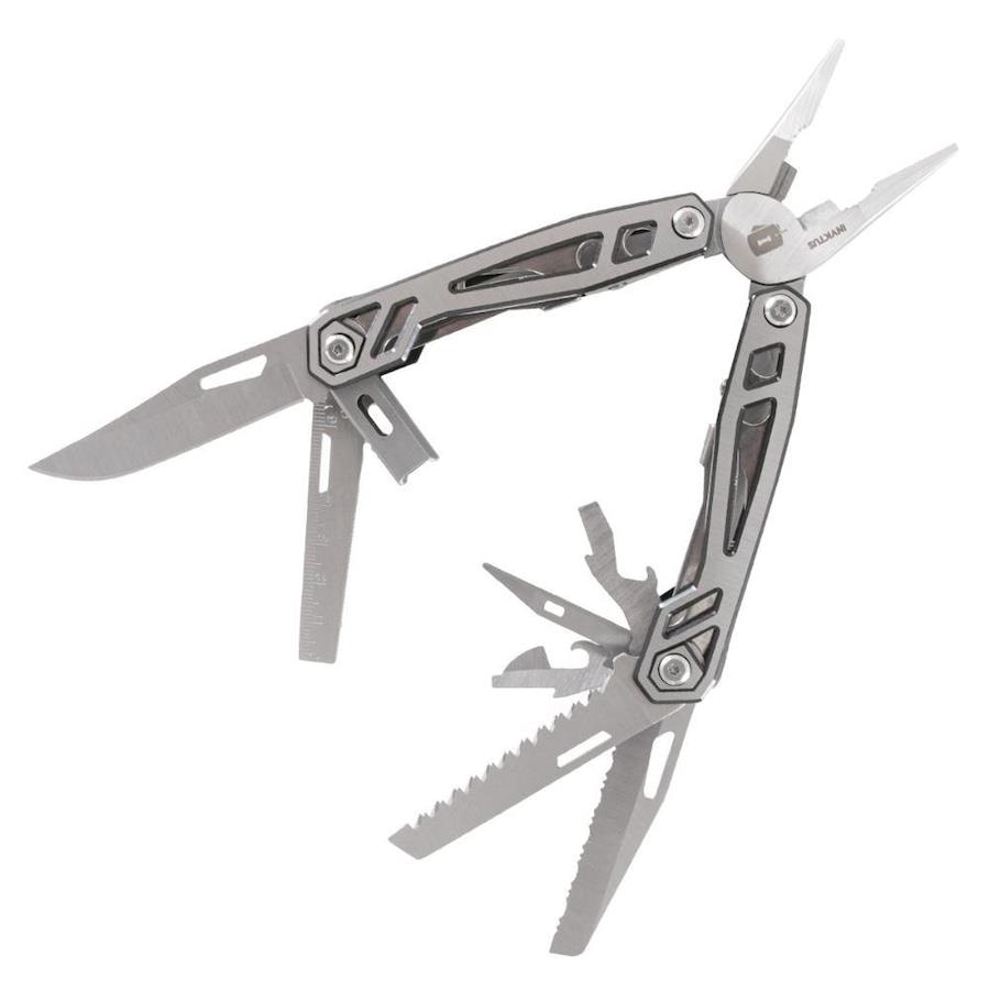 Canivete Alicate Ferramenta Invictus Multitool Nordic com Estojo Aço ...