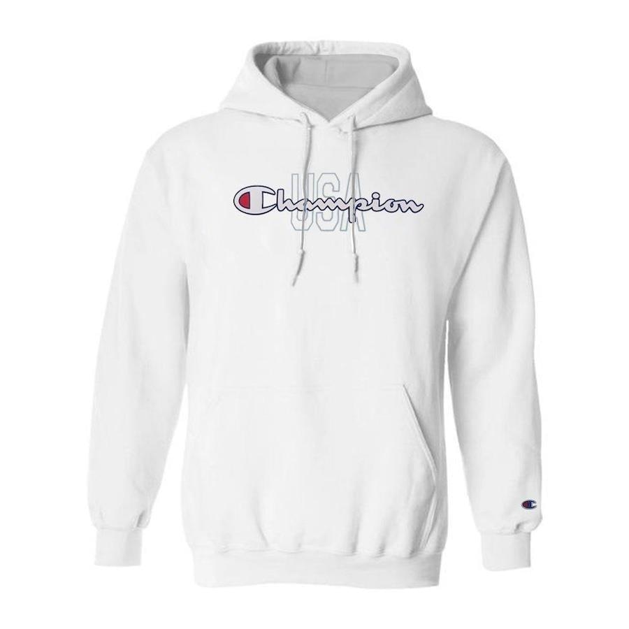 champion crewneck moletom com capuz