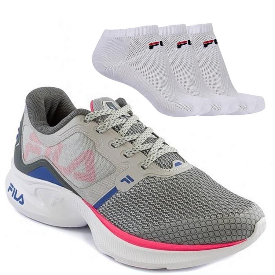 Tênis Fila Racer Move - Feminino + 3 Pares de Meia Fila - Centauro