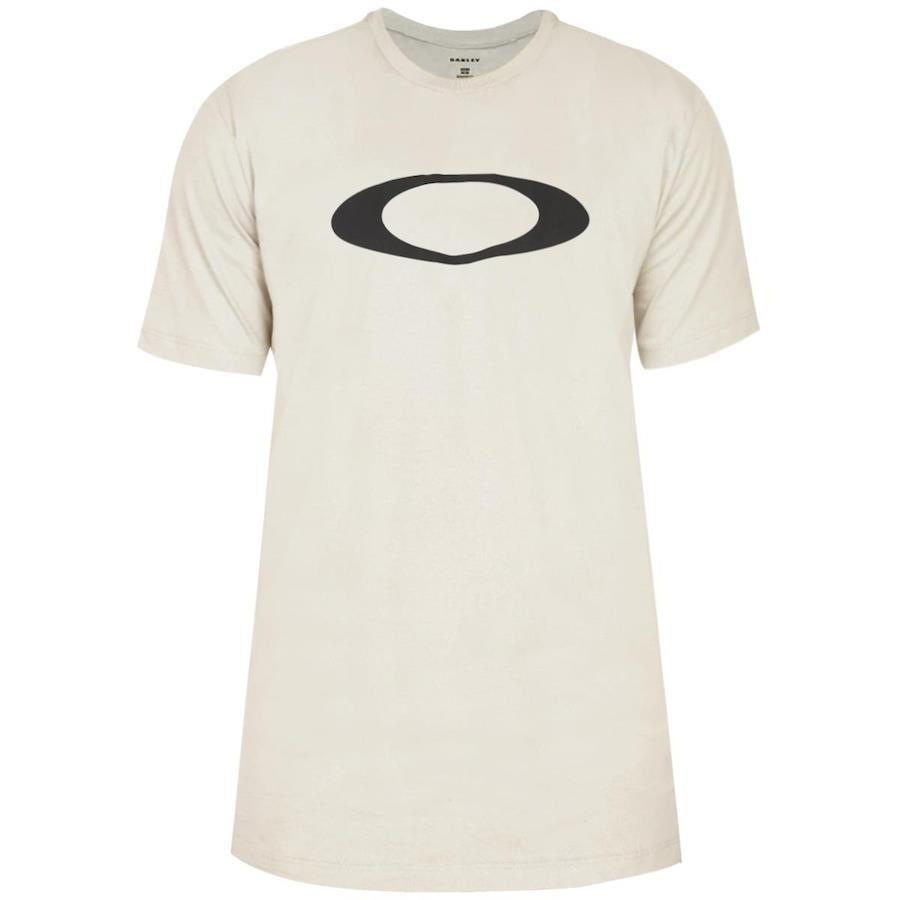 Camiseta Oakley O-Ellipse Tee Color Heather Grey - Back Wash