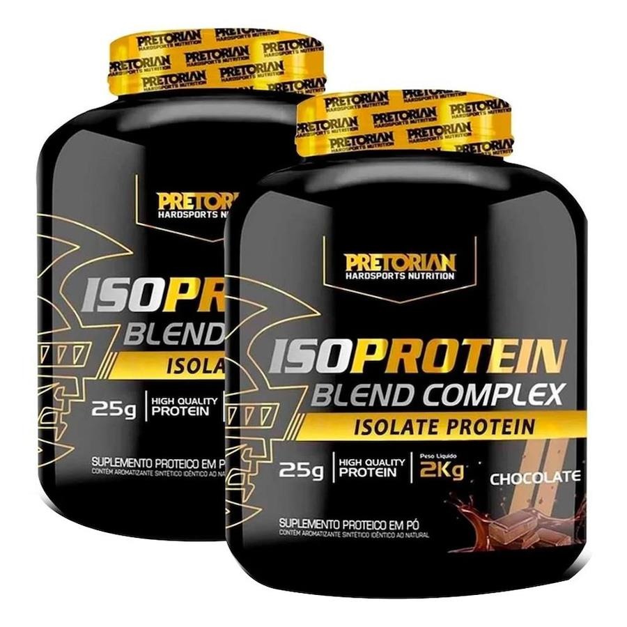 Whey Iso Protein Complex Blend Pretorian Chocolate 2Kg 2 unidades