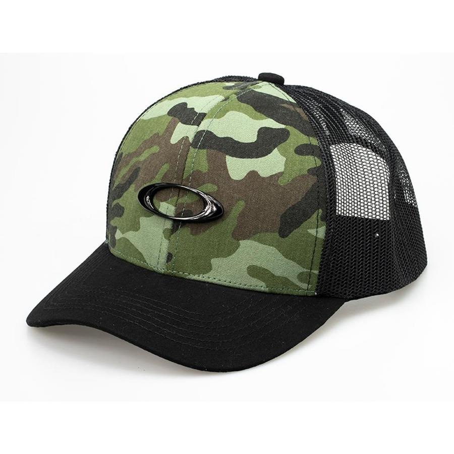 Boné Aba Curva Oakley Trucker Metal 
