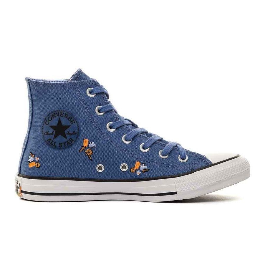 TÊNIS CONVERSE CHUCK TAYLOR ALL STAR HI SEASONAL AZUL LAVADO MASCULINO  Converse CONVERSE Yes Urban - Lifestyle Esportivo, Sneakers, Roupas e  Acessórios