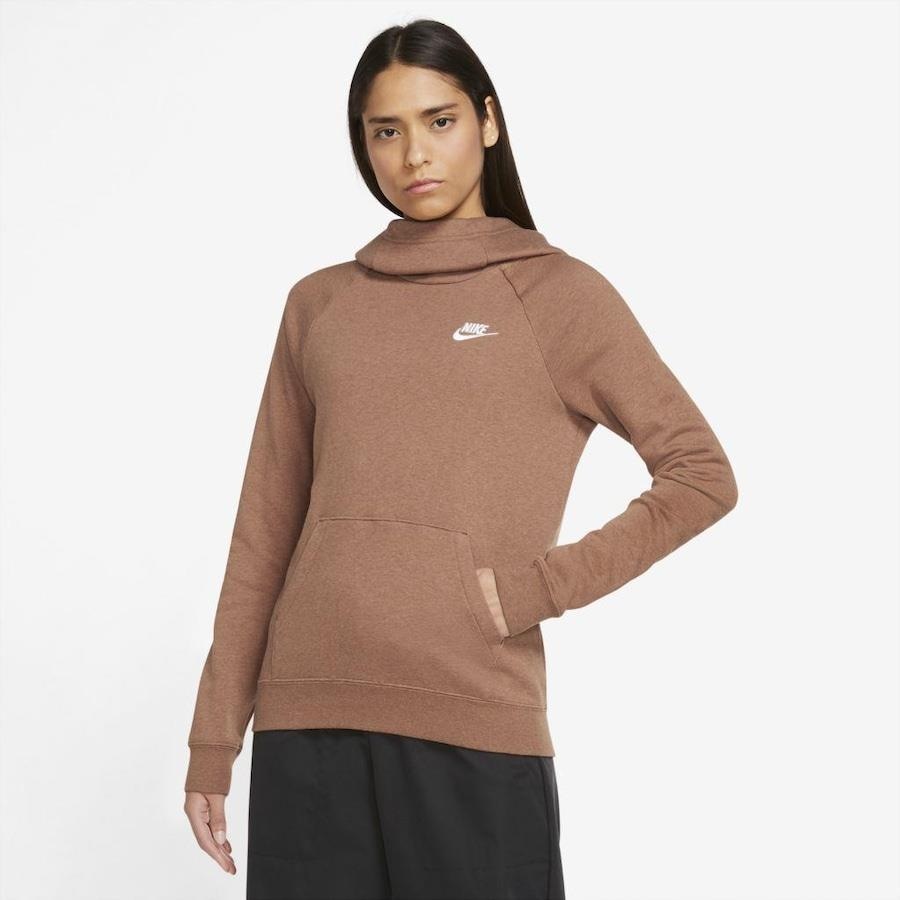 Nike Womens Sportswear Essentials Funnel Neck Fleece Hoodie