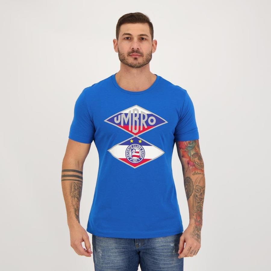 Camisa Umbro Bahia Torcedor Flag Masculina Centauro