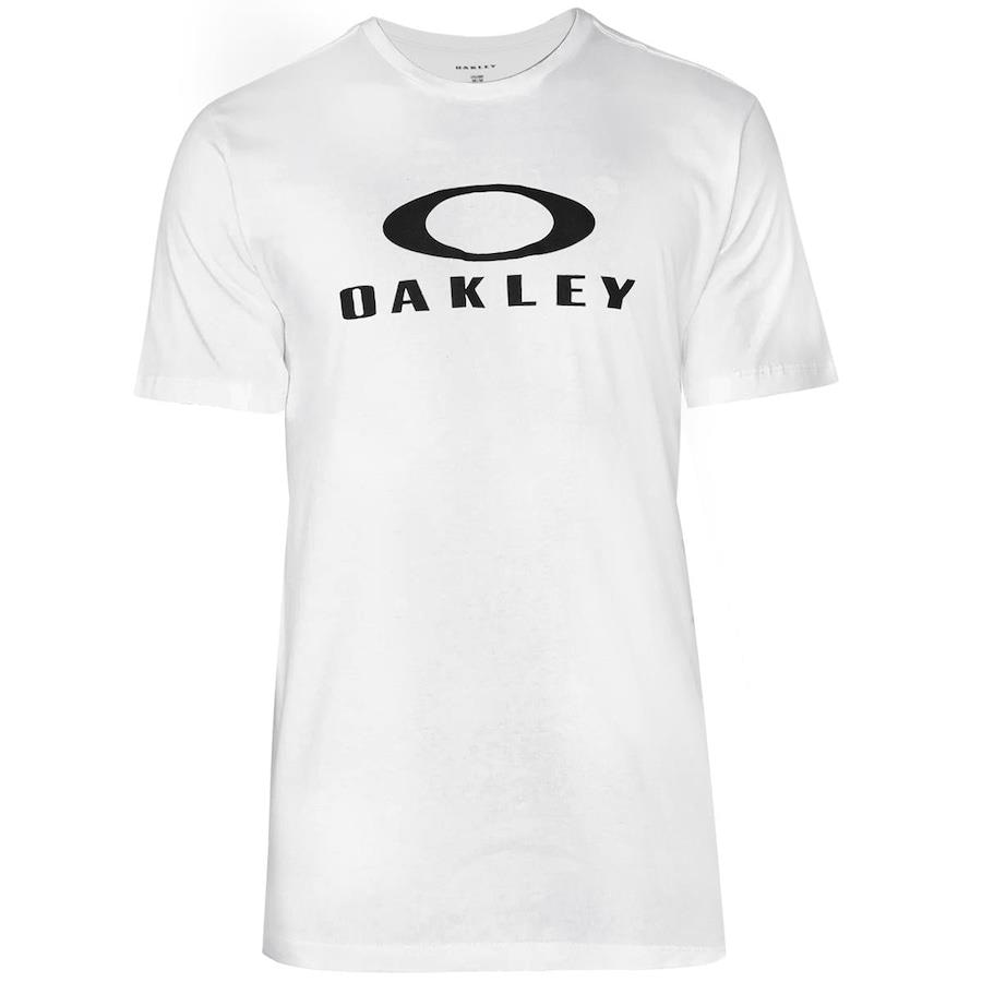 Camiseta Oakley Daily Sport LS III Manga Longa Branca - FutFanatics