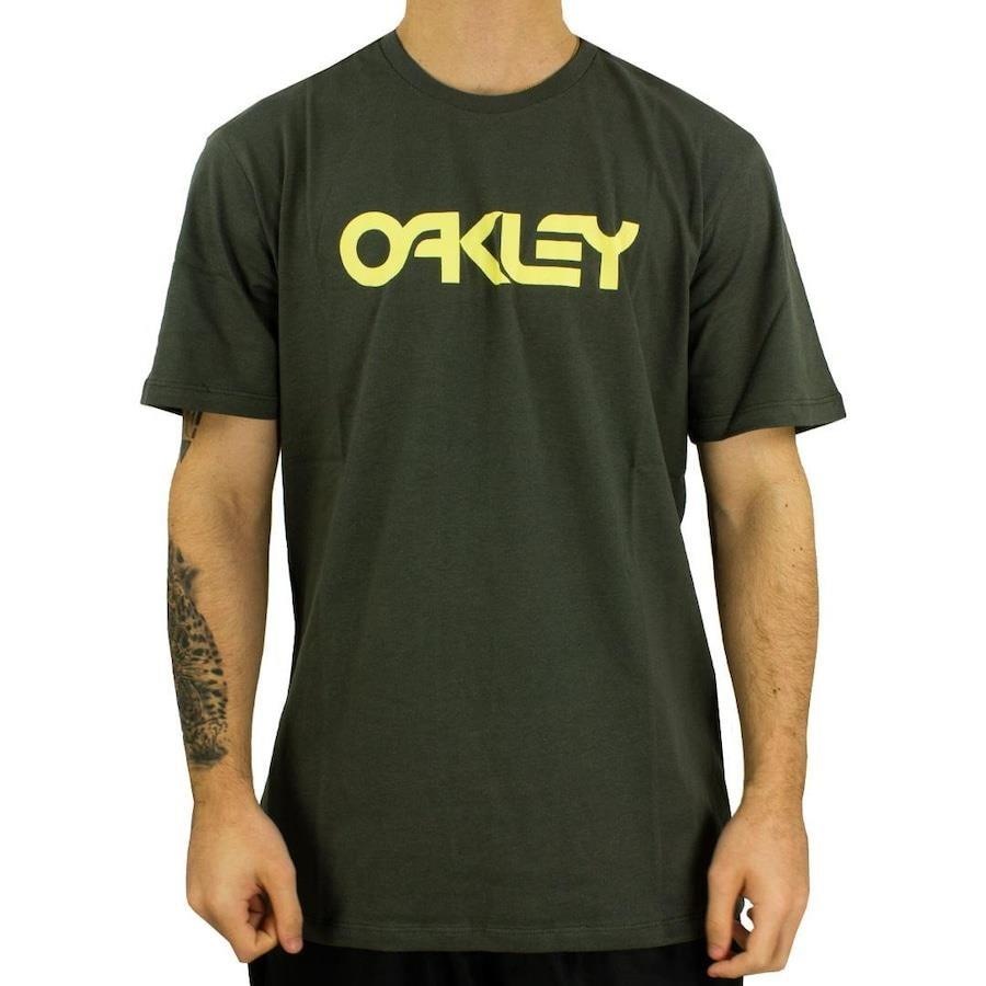 Camiseta Oakley Mark II SS Masculino - Branco Branco