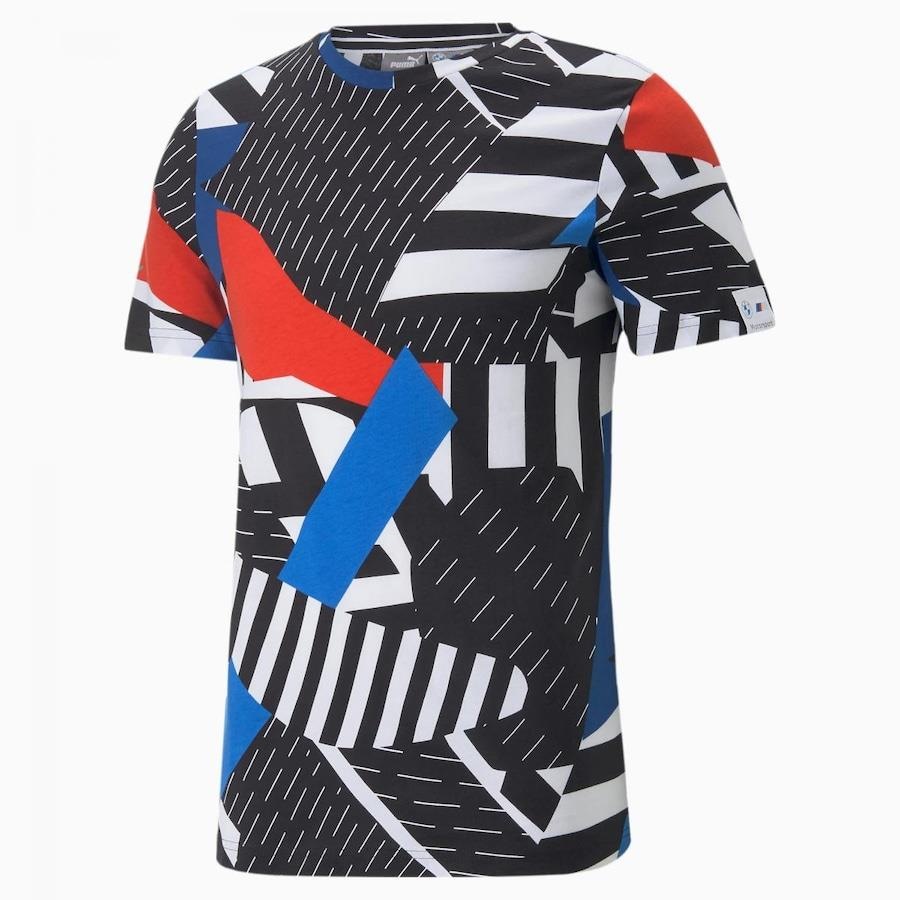 Camiseta Puma Bmw Mms Aop Tee Masculina Centauro