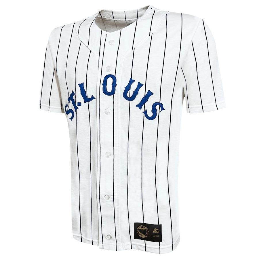 NWT Vintage St. Louis Stars Negro League Long Sleeve Jersey - 5