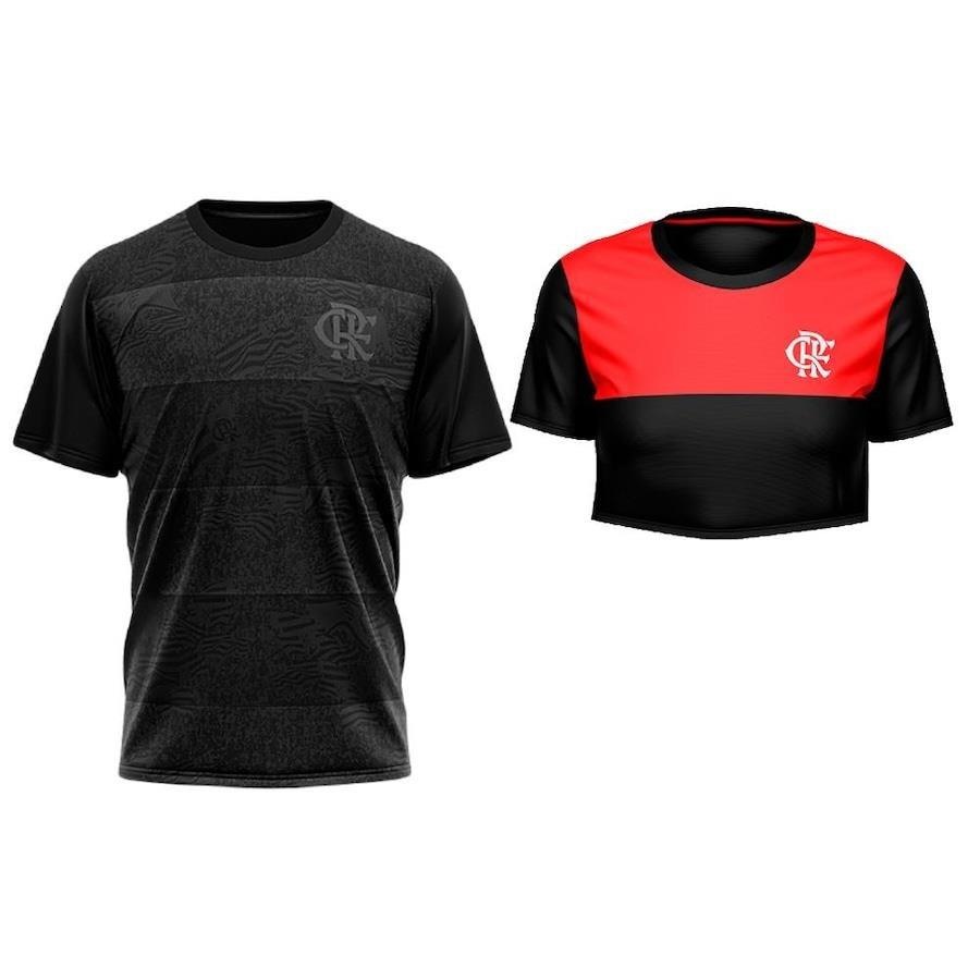 Camisa Olympikus Flamengo Oficial Jogo I Infantil Preto - Compre