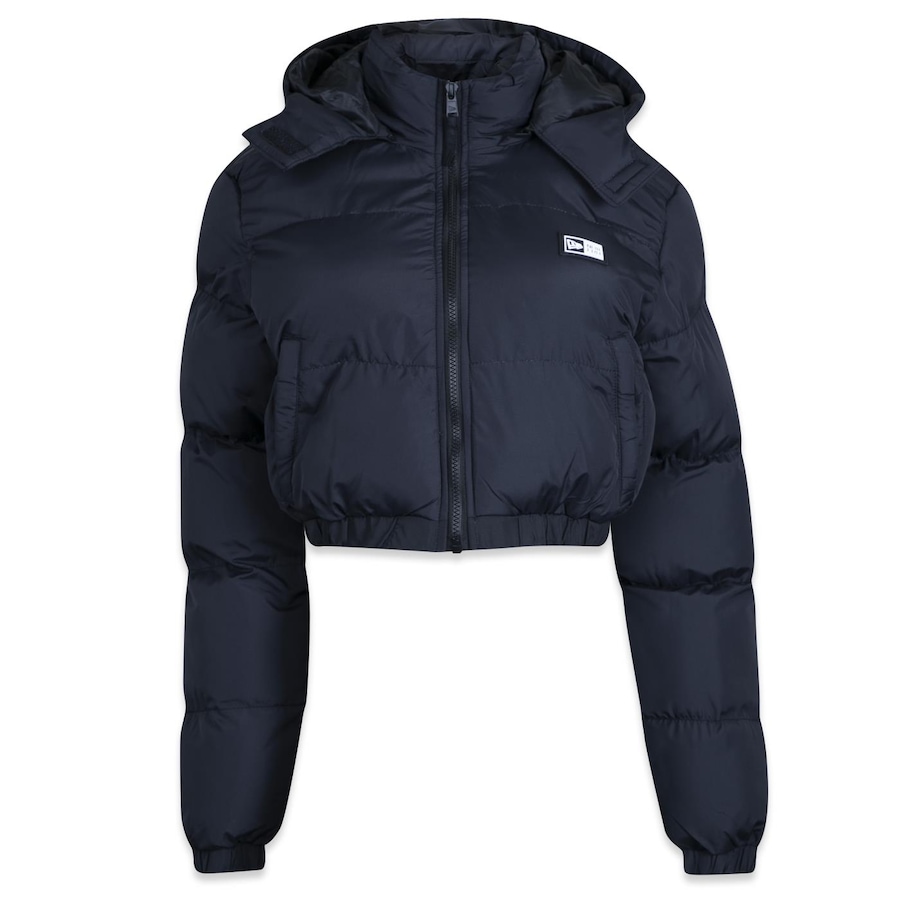Jaqueta com Capuz New Era CROPPED PUFFER - Feminina - Centauro