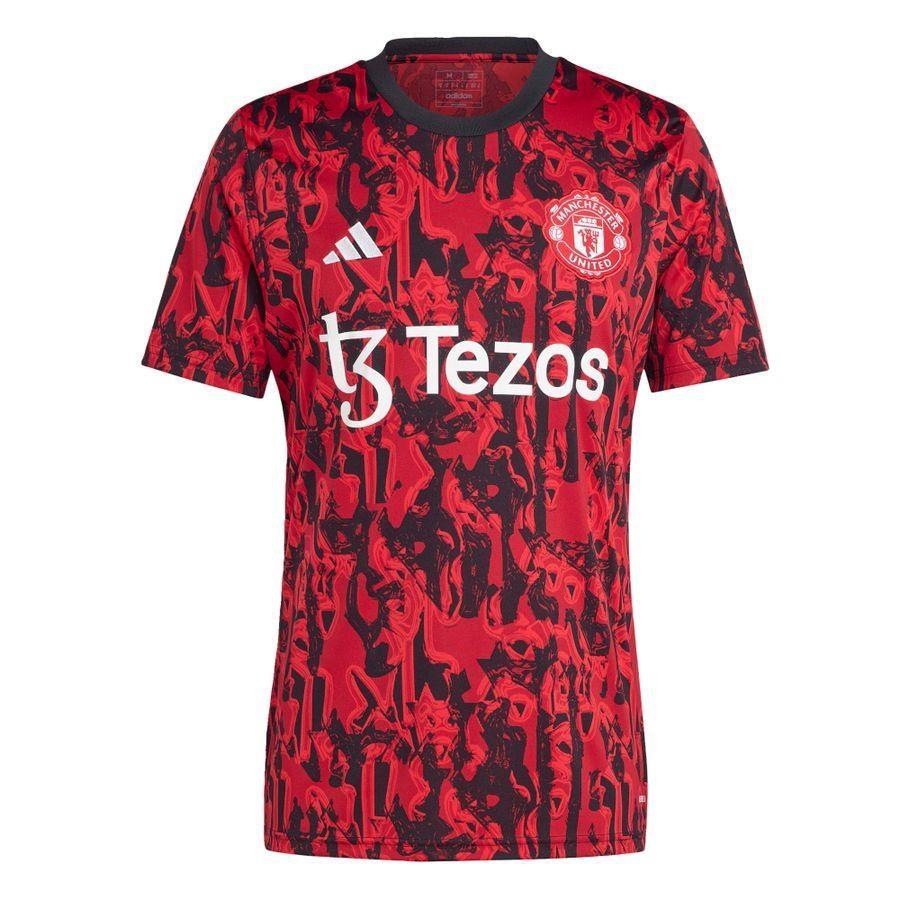 Camisa Pré-Jogo Manchester United 22/23 adidas - Masculina