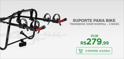 Transbike Suporte de Bicicleta para Carros Transbike Oxer Normal - 2 Bikes