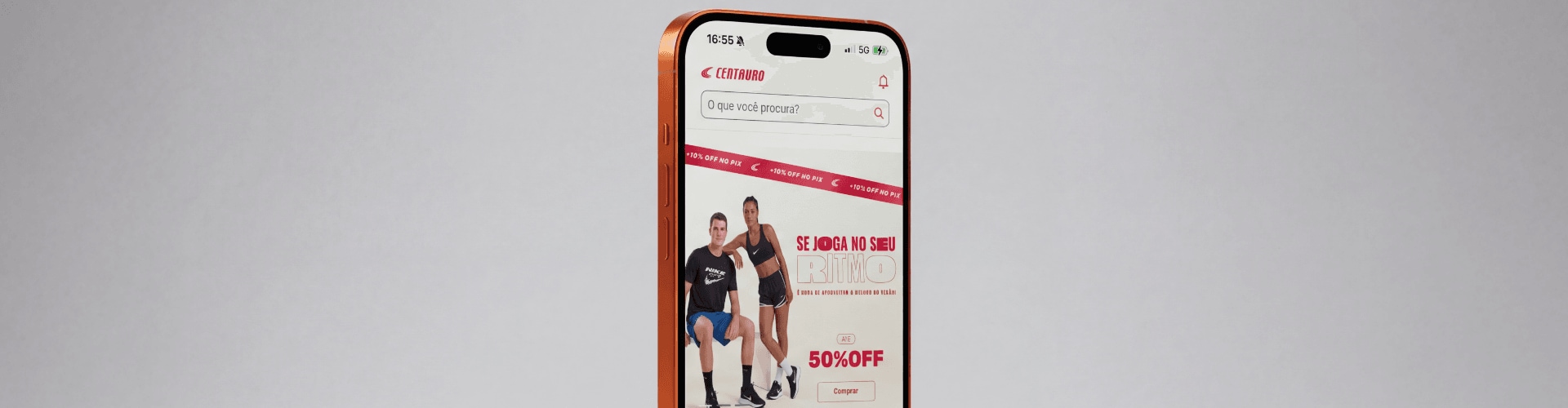 APP Centauro, ofertas e cupons exclusivos
