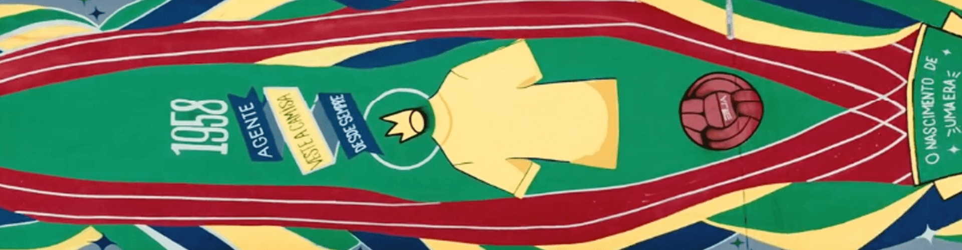 Veste a Rua: Centauro e Podpah pintam o Brasil para a Copa