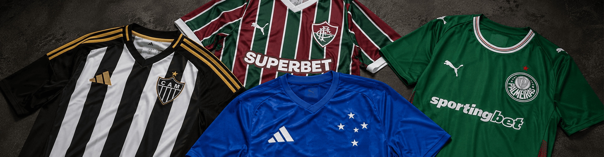 Lançamentos de camisas de time 26/27
