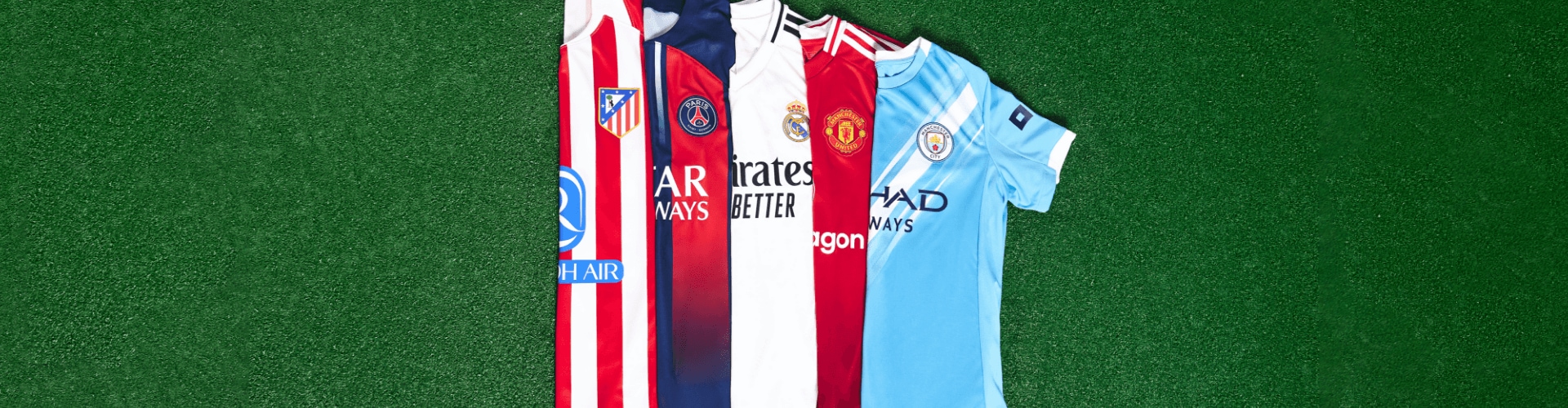Os novos uniformes dos clubes europeus para a temporada 2025/26