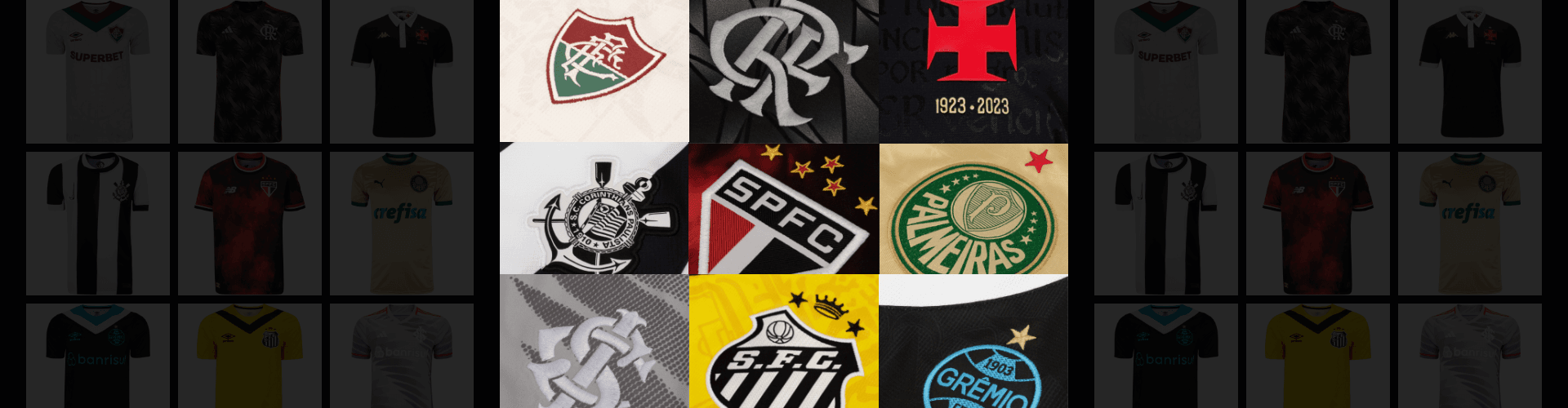 As Novas Terceiras Camisas de alguns dos Maiores Clubes de Futebol do Brasil