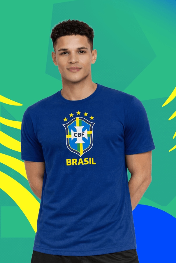 Camisas casuais da Seleção Brasileira