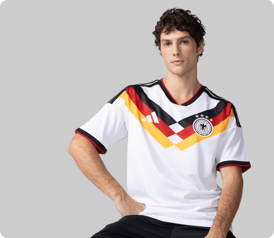 Camisas atuais das seleções da Copa