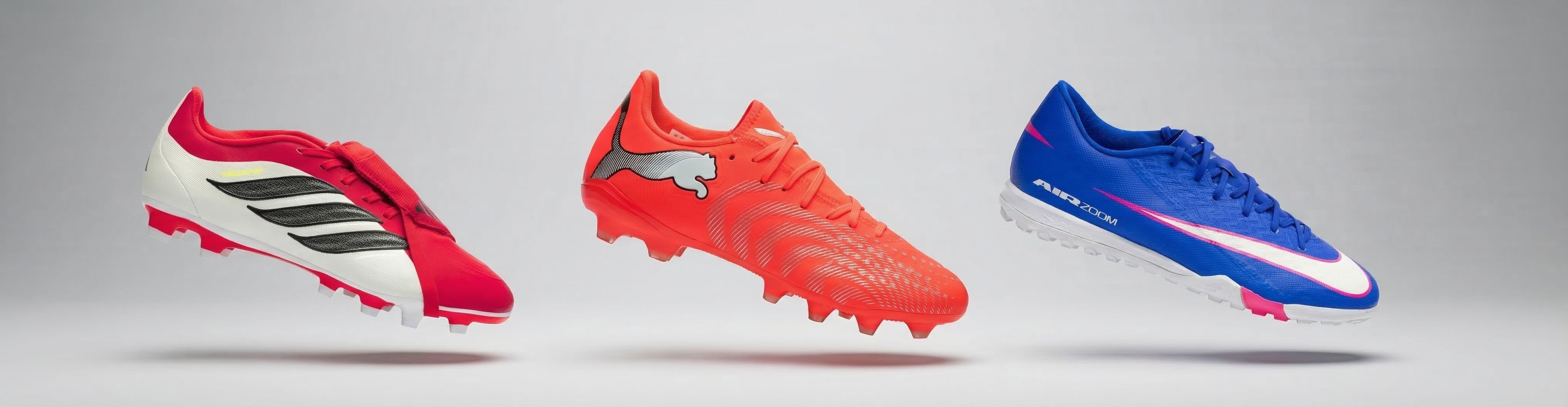 Lançamentos de chuteiras: Nike, adidas e Puma em destaque