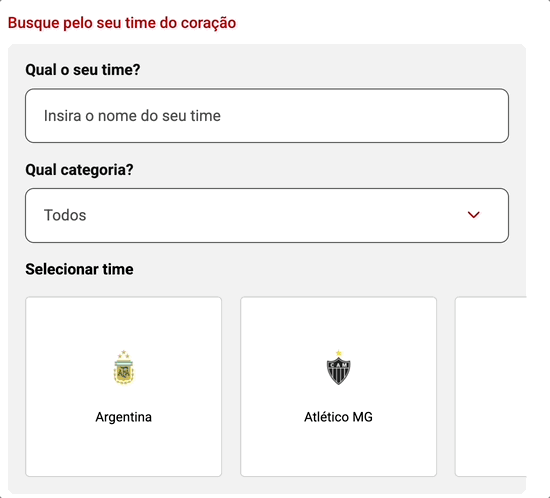 Seu time do coração